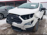 2020 Ford Ecosport S White vin: MAJ3S2FE7LC378203