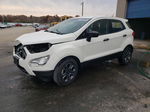 2020 Ford Ecosport S White vin: MAJ3S2FE7LC378492