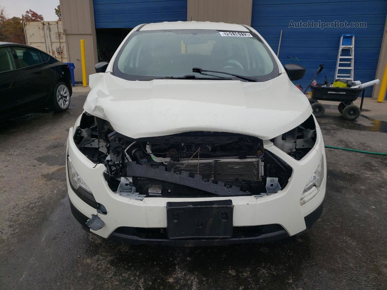 2020 Ford Ecosport S White vin: MAJ3S2FE7LC378492