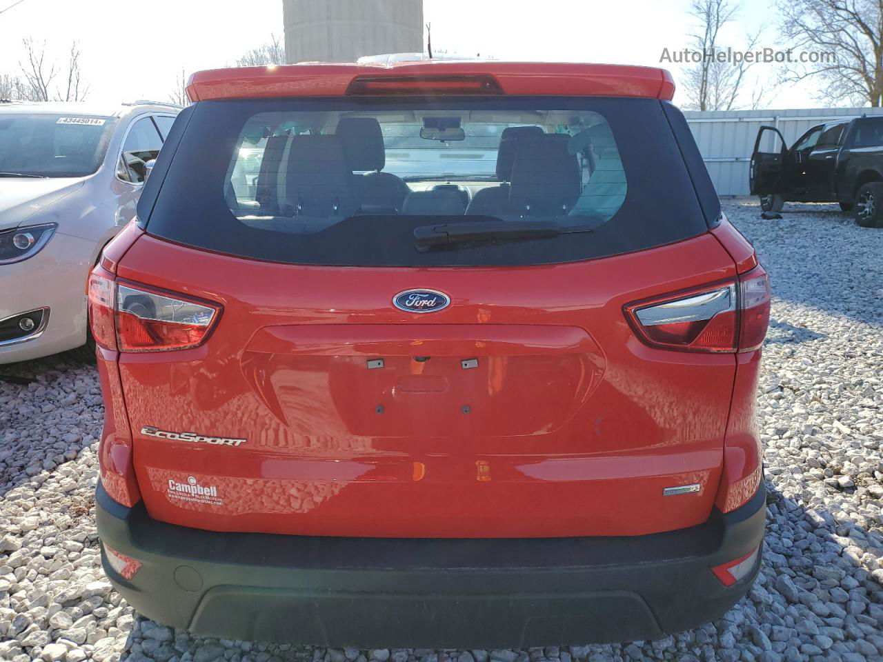 2020 Ford Ecosport S Red vin: MAJ3S2FE8LC313974