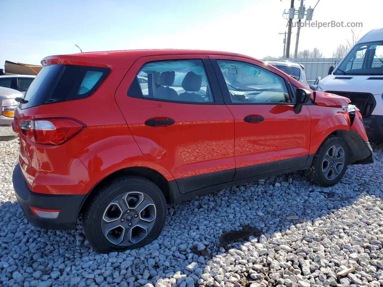 2020 Ford Ecosport S Red vin: MAJ3S2FE8LC313974