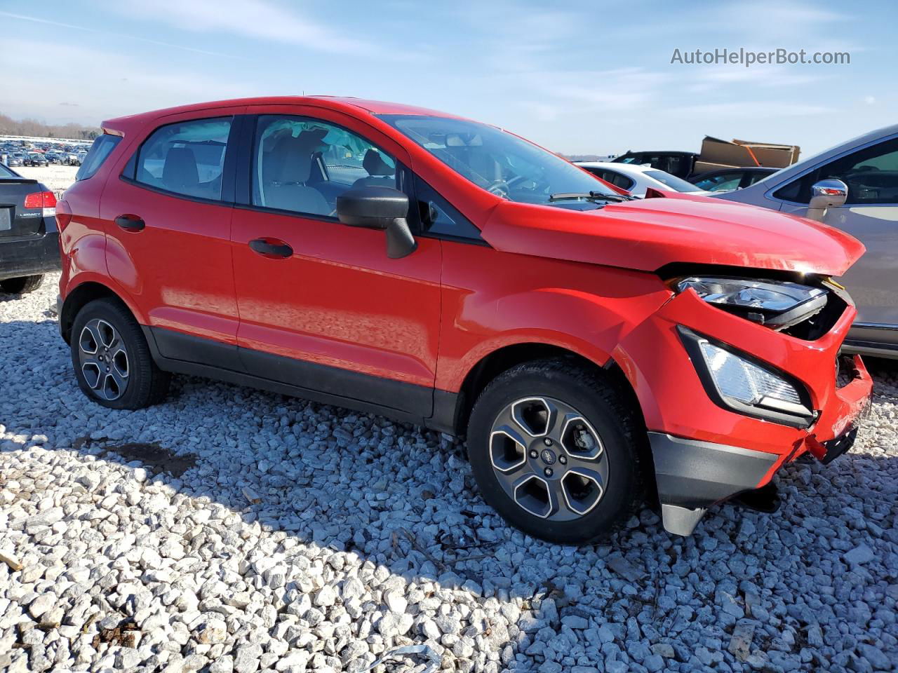 2020 Ford Ecosport S Red vin: MAJ3S2FE8LC313974