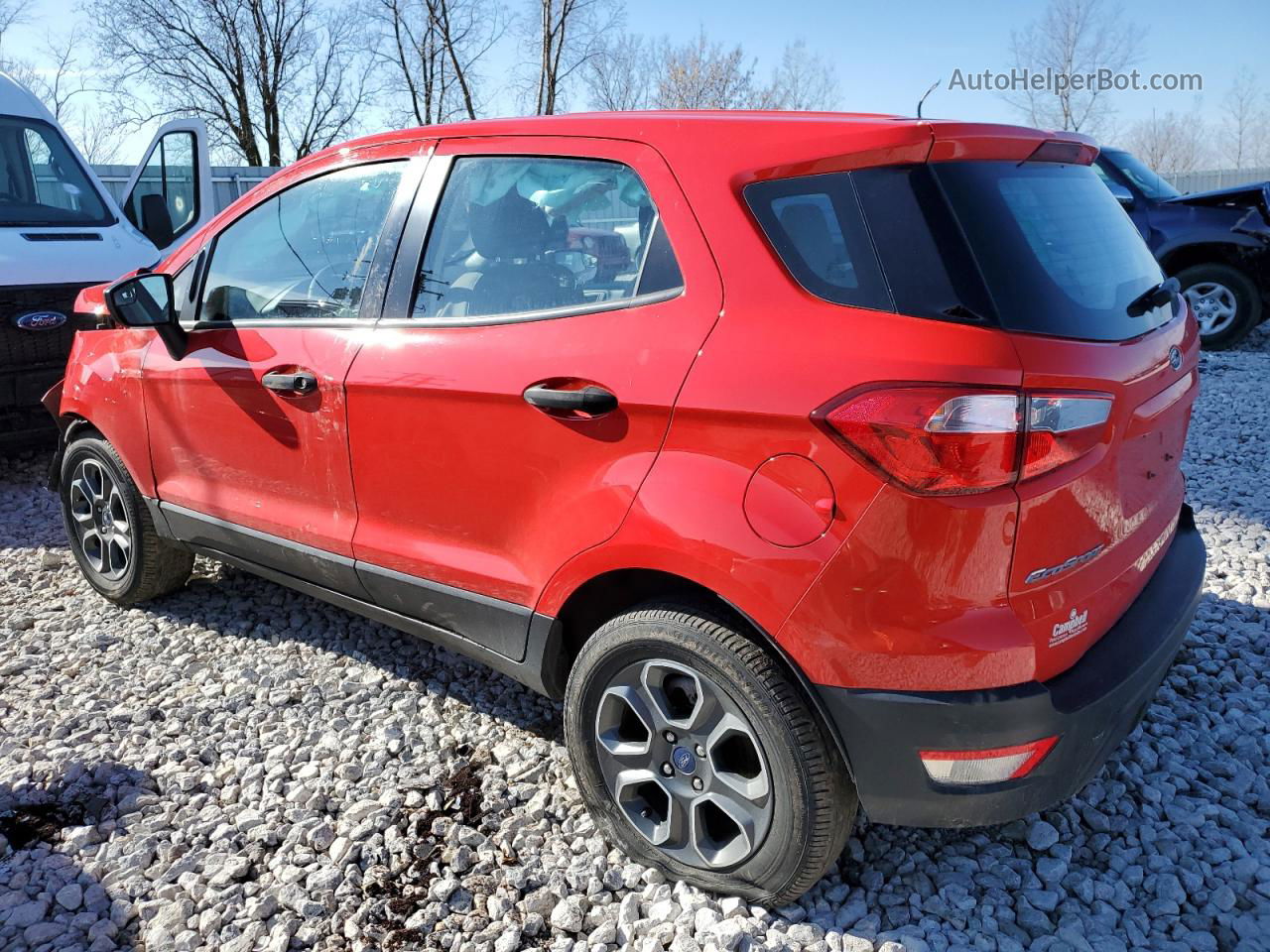 2020 Ford Ecosport S Red vin: MAJ3S2FE8LC313974