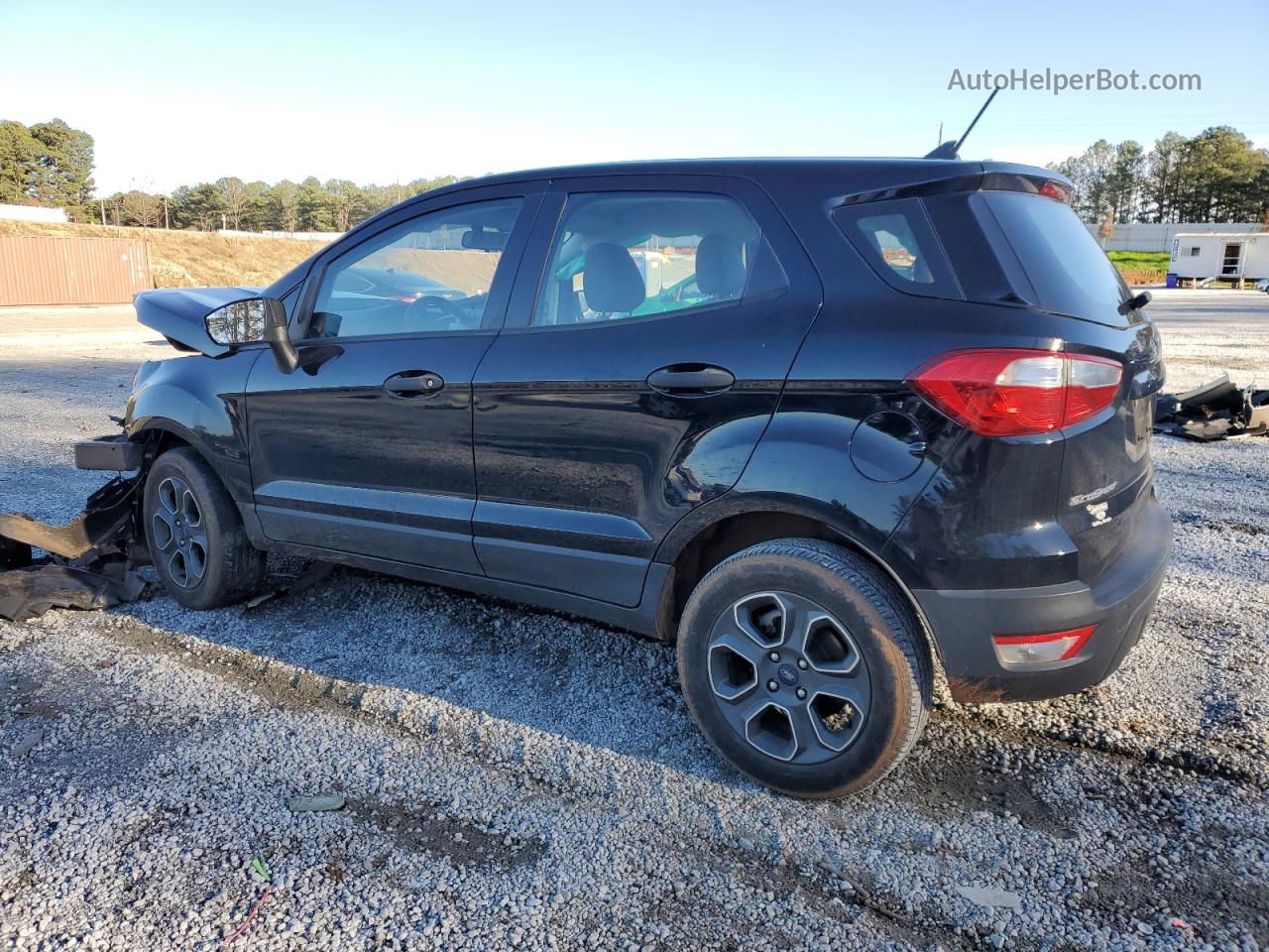 2020 Ford Ecosport S Black vin: MAJ3S2FE8LC350913