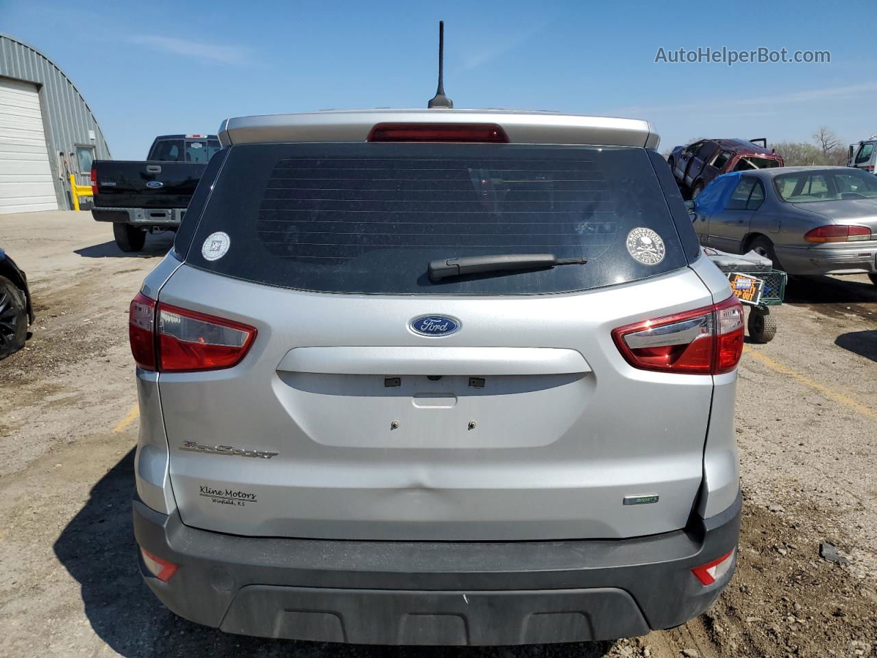 2020 Ford Ecosport S Silver vin: MAJ3S2FE8LC390859