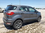 2019 Ford Ecosport S Gray vin: MAJ3S2FE9KC280109