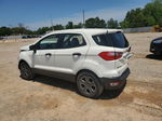 2019 Ford Ecosport S White vin: MAJ3S2FE9KC295354