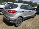 2020 Ford Ecosport S Silver vin: MAJ3S2FE9LC333960