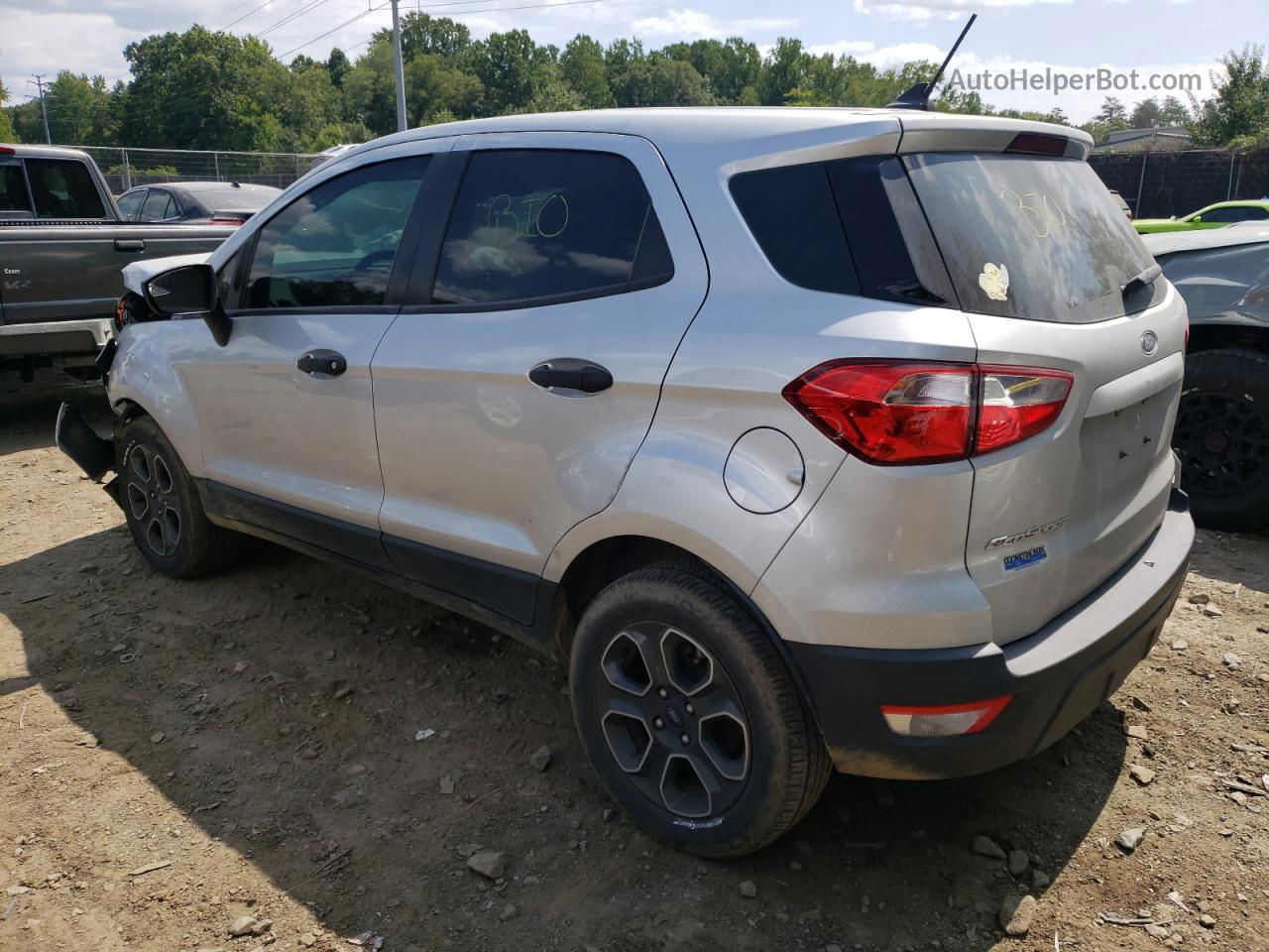 2020 Ford Ecosport S Silver vin: MAJ3S2FE9LC333960