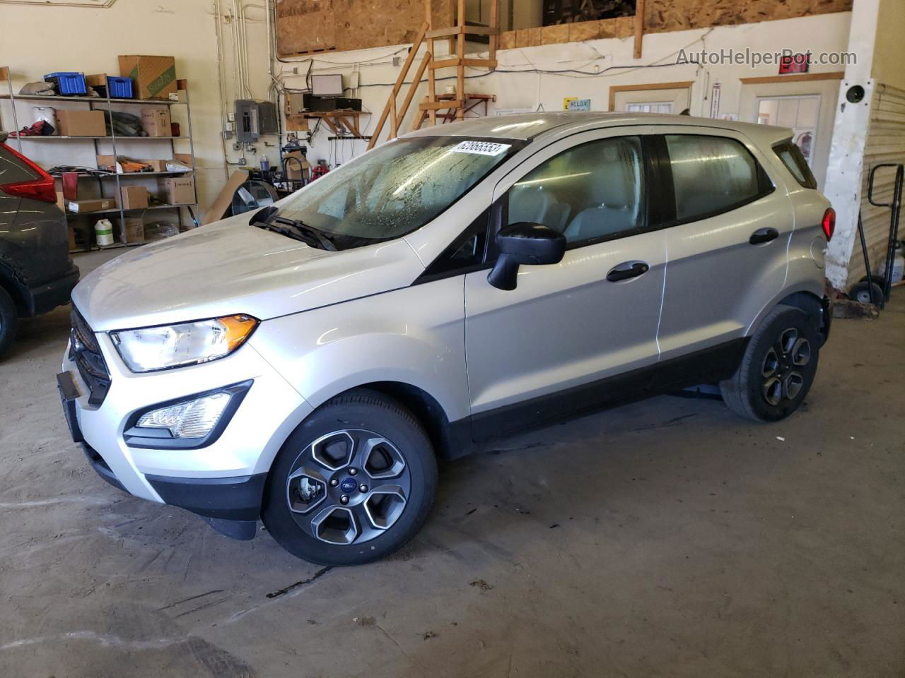 2020 Ford Ecosport S Silver vin: MAJ3S2FE9LC377313