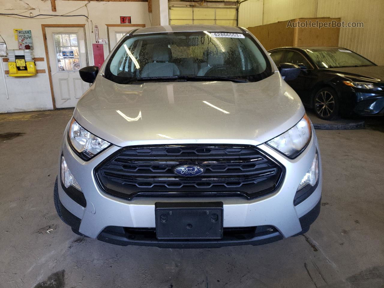 2020 Ford Ecosport S Silver vin: MAJ3S2FE9LC377313