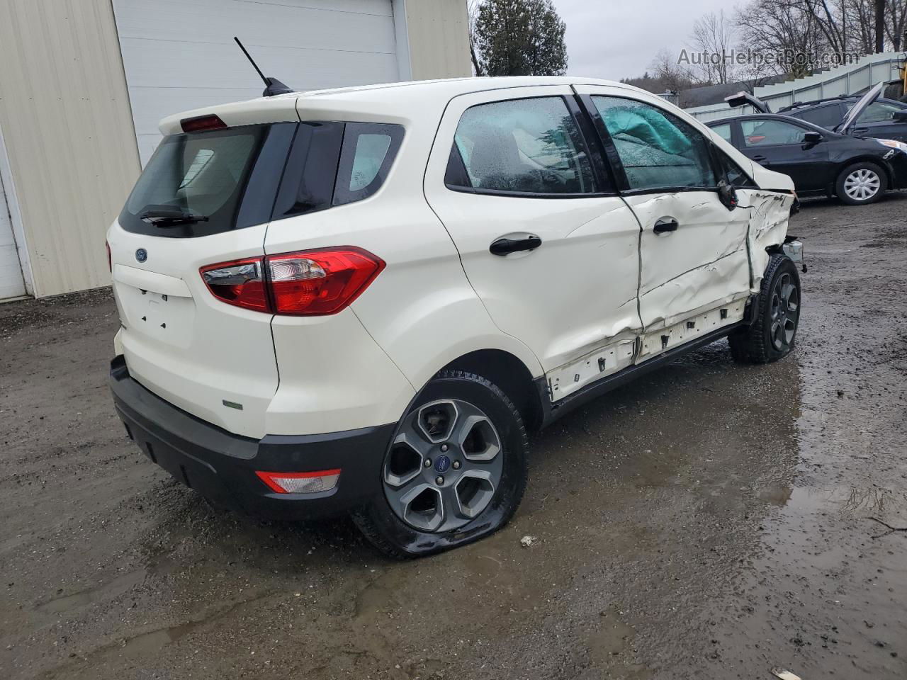 2020 Ford Ecosport S White vin: MAJ3S2FE9LC391860