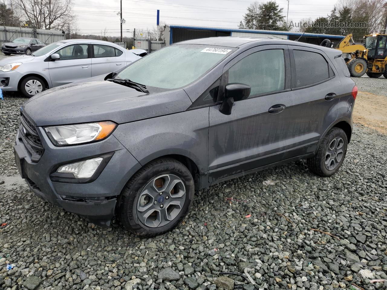 2020 Ford Ecosport S Серый vin: MAJ3S2FEXLC312406