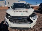 2020 Ford Ecosport S White vin: MAJ3S2FEXLC354820