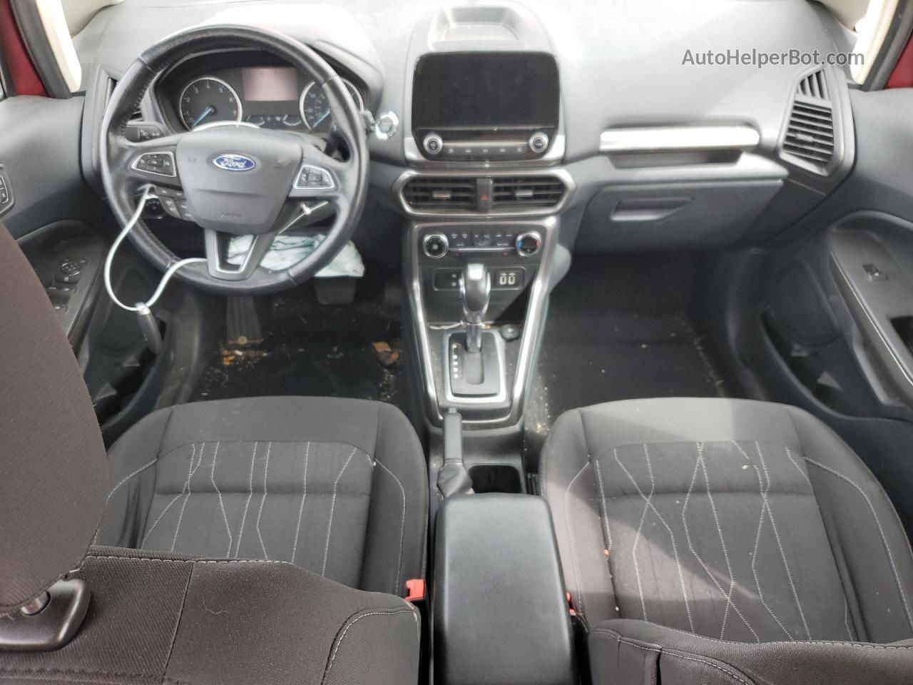 2019 Ford Ecosport Se Красный vin: MAJ3S2GE0KC263262