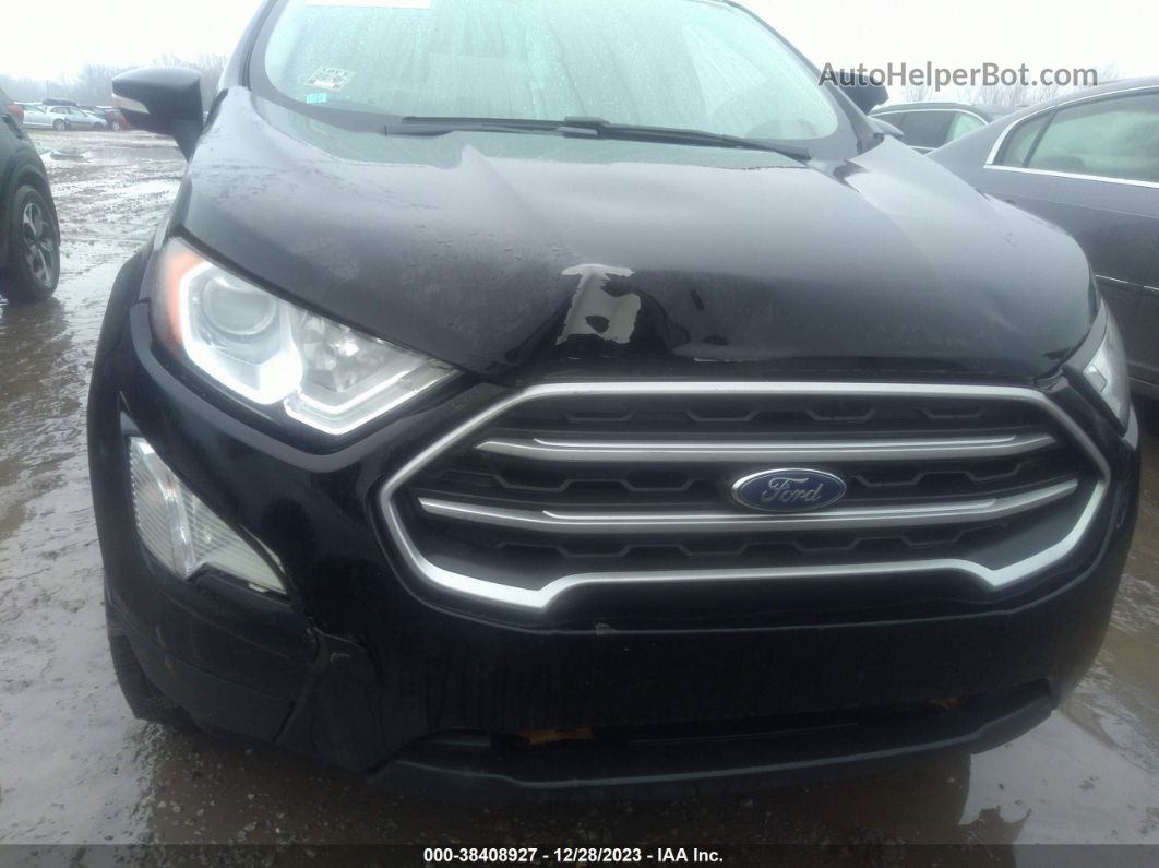 2019 Ford Ecosport Se Black vin: MAJ3S2GE0KC268719