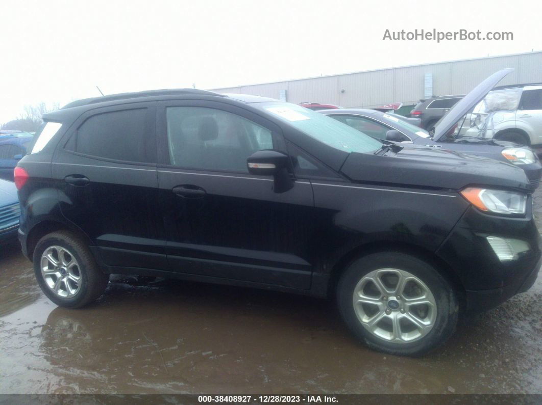 2019 Ford Ecosport Se Black vin: MAJ3S2GE0KC268719