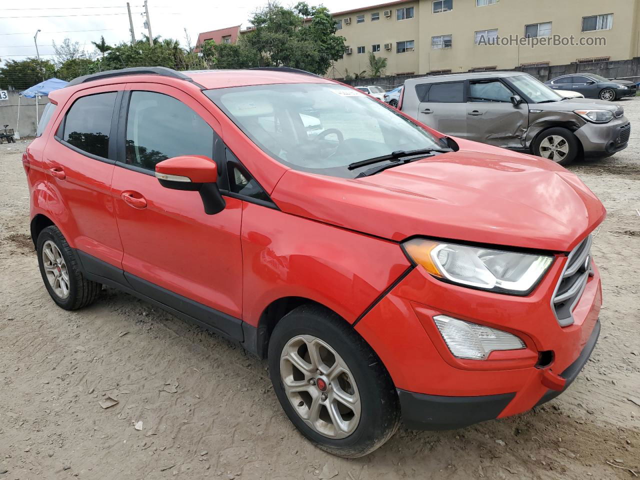 2019 Ford Ecosport Se Red vin: MAJ3S2GE0KC282880