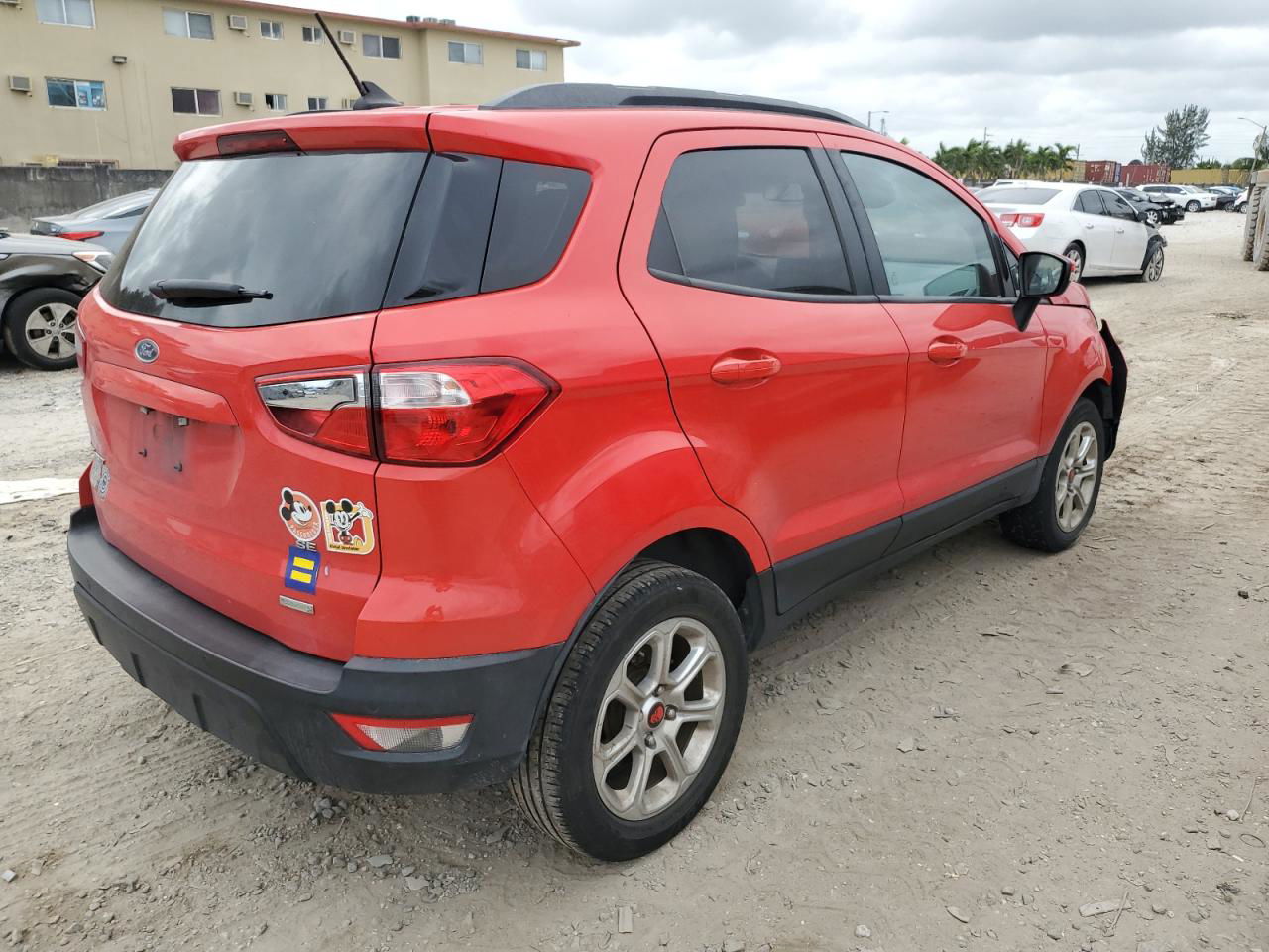 2019 Ford Ecosport Se Red vin: MAJ3S2GE0KC282880