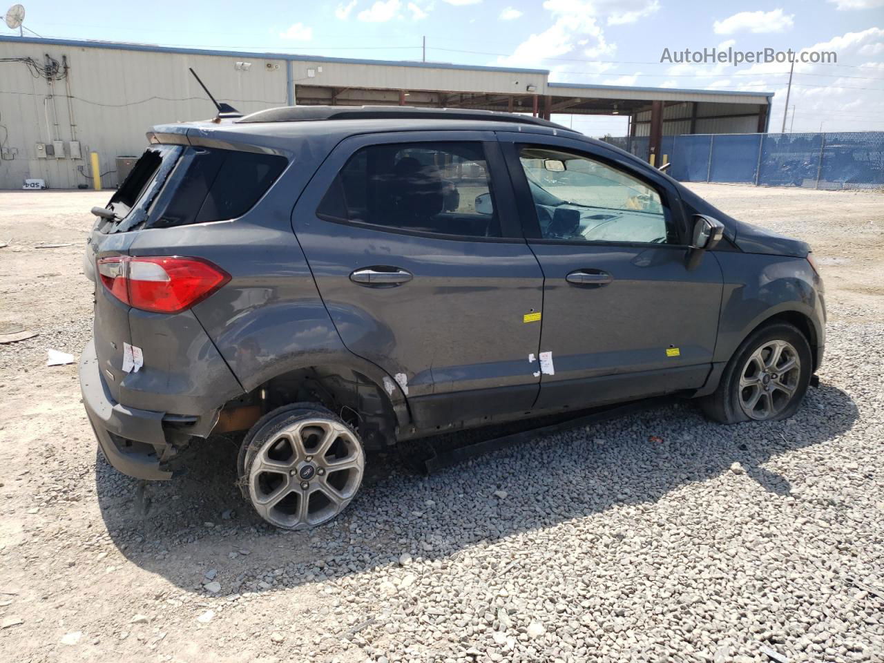 2020 Ford Ecosport Se Gray vin: MAJ3S2GE0LC327995