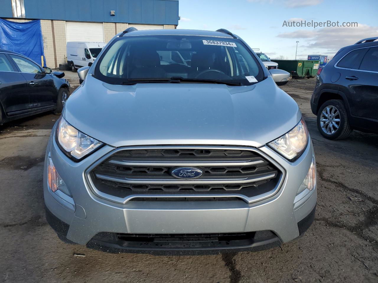 2020 Ford Ecosport Se Silver vin: MAJ3S2GE0LC337250