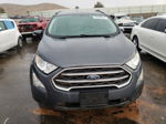 2020 Ford Ecosport Se Gray vin: MAJ3S2GE0LC347910