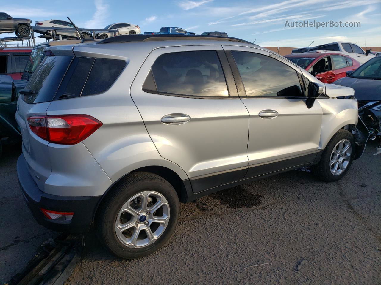 2020 Ford Ecosport Se Серебряный vin: MAJ3S2GE0LC348118