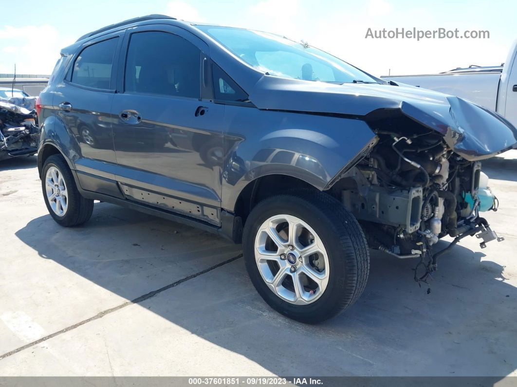 2020 Ford Ecosport Se Gray vin: MAJ3S2GE0LC369115