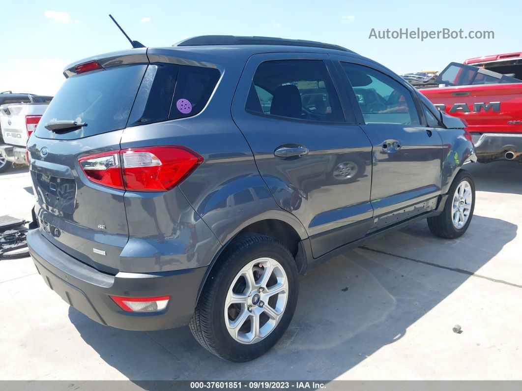 2020 Ford Ecosport Se Gray vin: MAJ3S2GE0LC369115