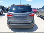 2020 Ford Ecosport Se Gray vin: MAJ3S2GE0LC369115