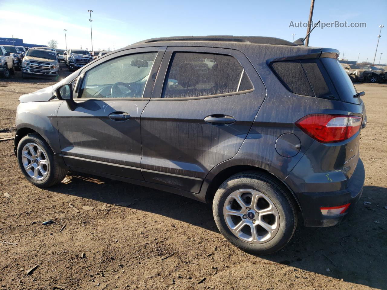 2020 Ford Ecosport Se Black vin: MAJ3S2GE0LC394614