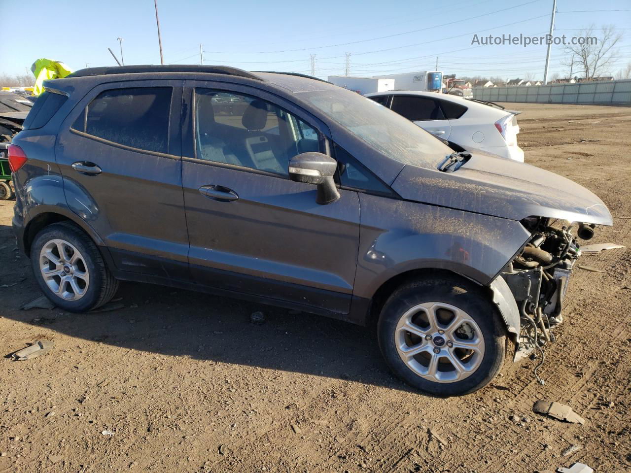 2020 Ford Ecosport Se Black vin: MAJ3S2GE0LC394614