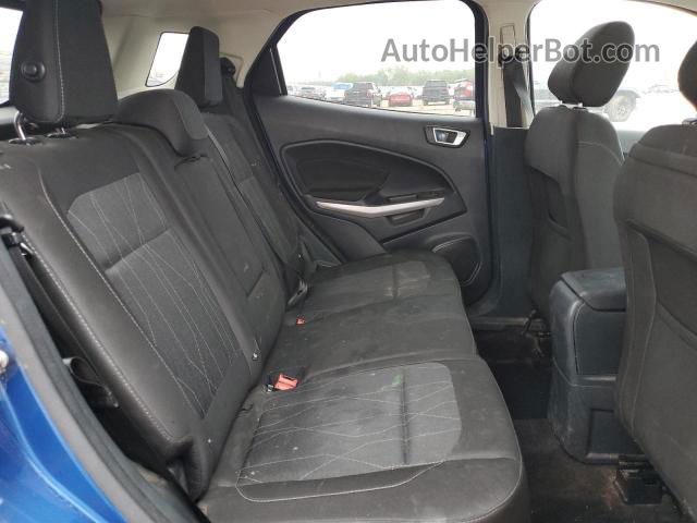 2019 Ford Ecosport Se Blue vin: MAJ3S2GE1KC268941