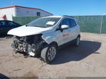 2019 Ford Ecosport Se White vin: MAJ3S2GE1KC269183