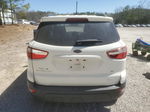 2019 Ford Ecosport Se White vin: MAJ3S2GE1KC292186