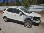 2019 Ford Ecosport Se White vin: MAJ3S2GE1KC292186