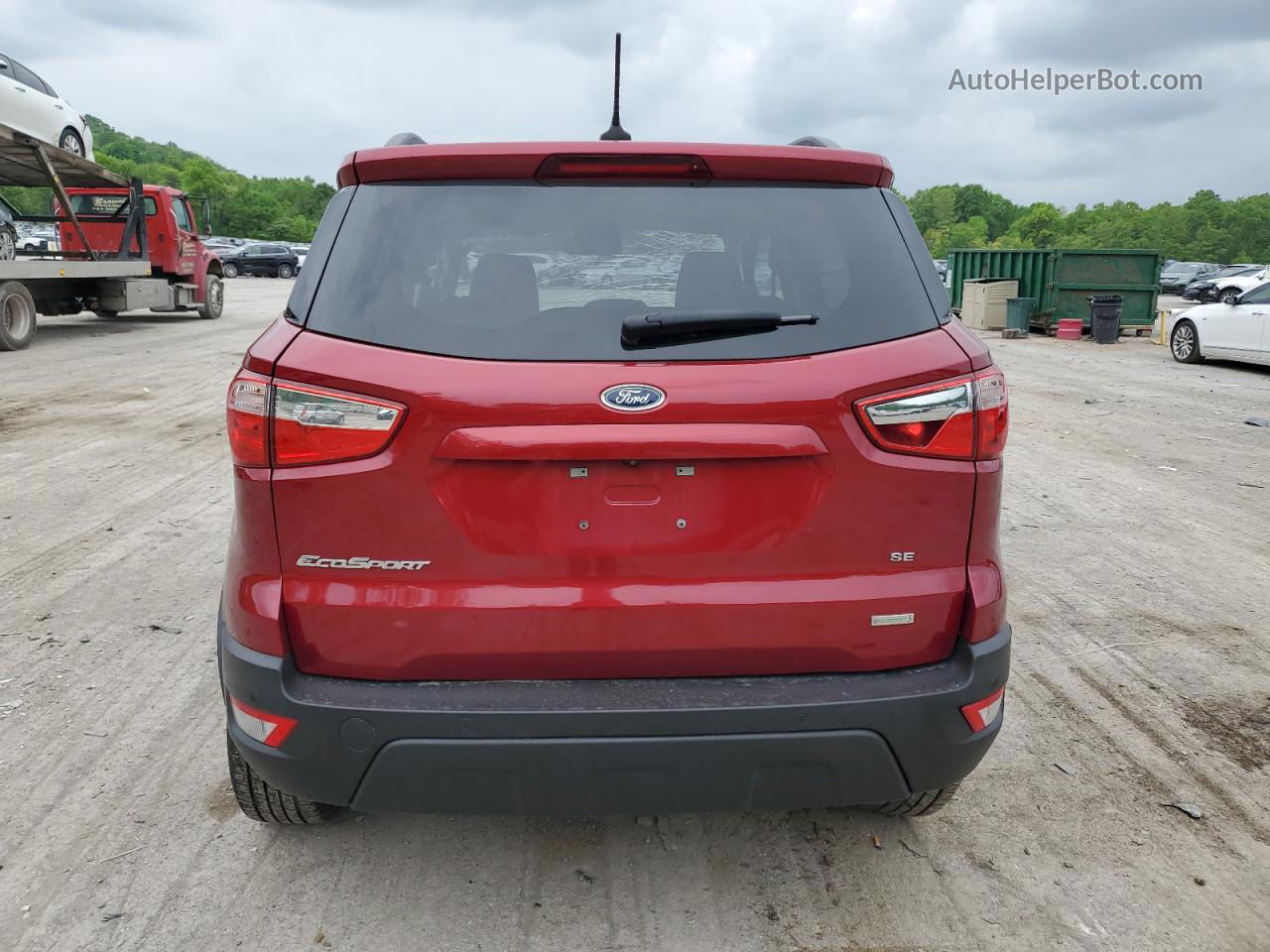 2020 Ford Ecosport Se Red vin: MAJ3S2GE1LC324054