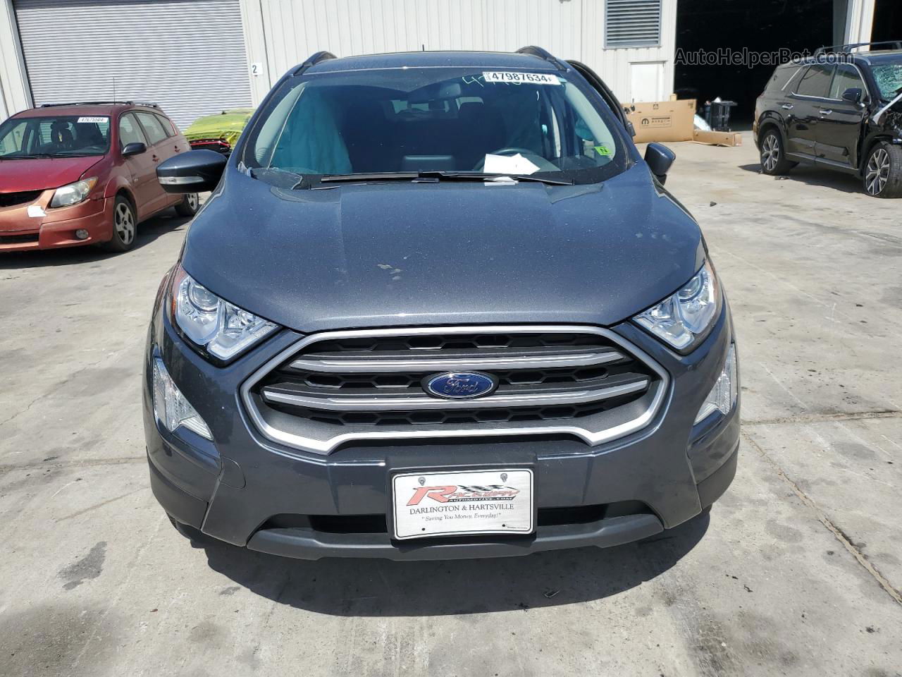 2020 Ford Ecosport Se Blue vin: MAJ3S2GE1LC332753