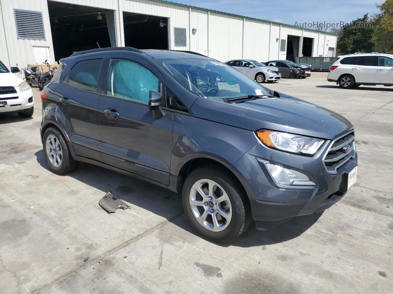 2020 Ford Ecosport Se Blue vin: MAJ3S2GE1LC332753