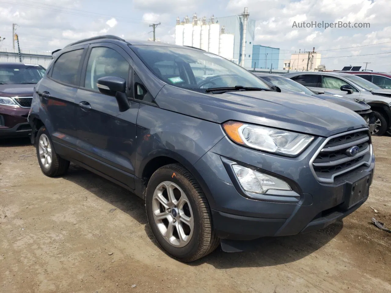 2020 Ford Ecosport Se Серый vin: MAJ3S2GE1LC334387