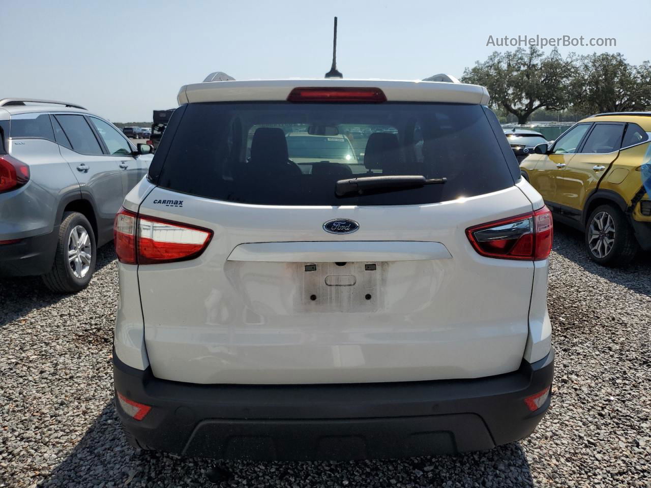 2020 Ford Ecosport Se White vin: MAJ3S2GE1LC342554