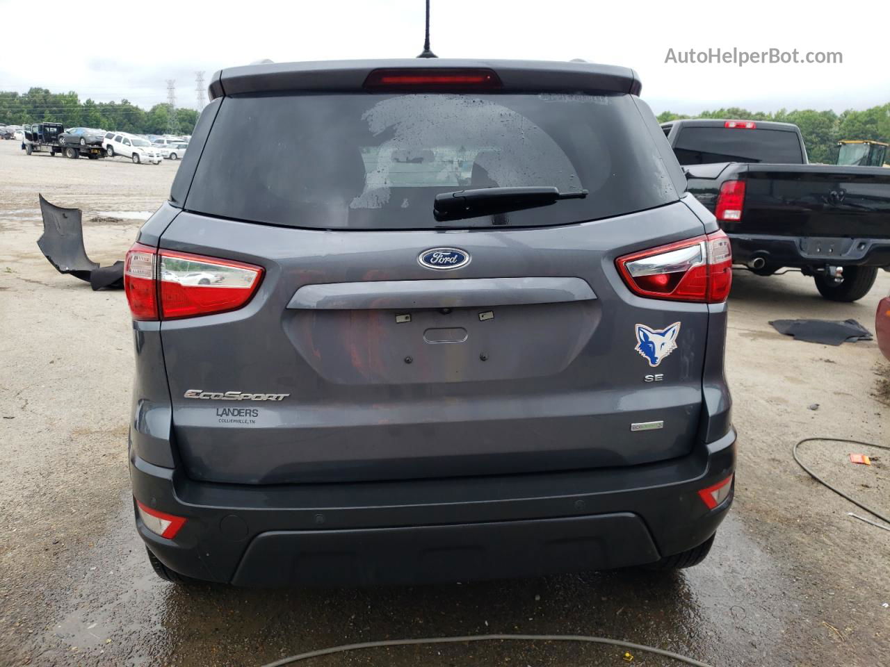 2020 Ford Ecosport Se Gray vin: MAJ3S2GE1LC387641