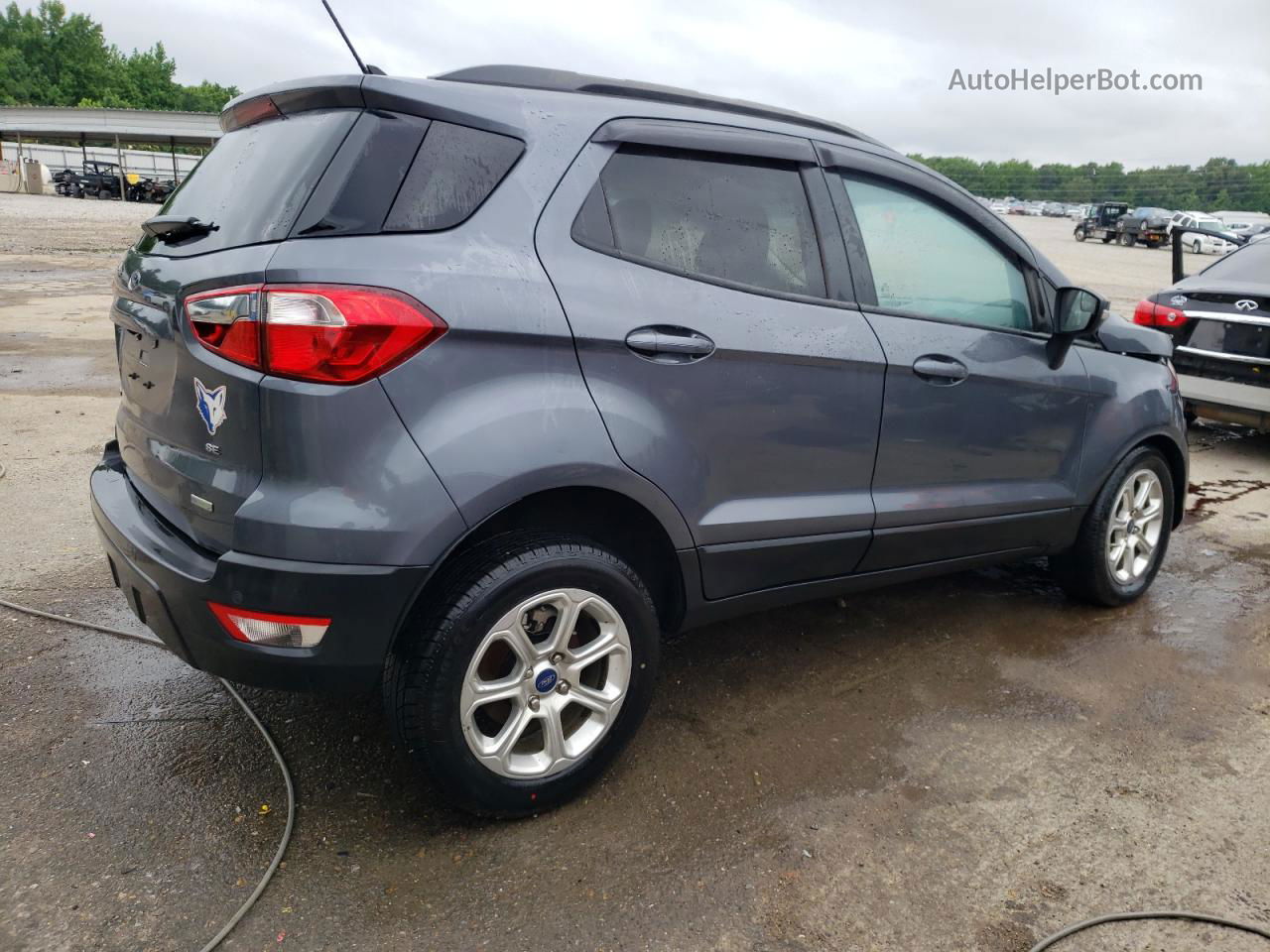 2020 Ford Ecosport Se Gray vin: MAJ3S2GE1LC387641