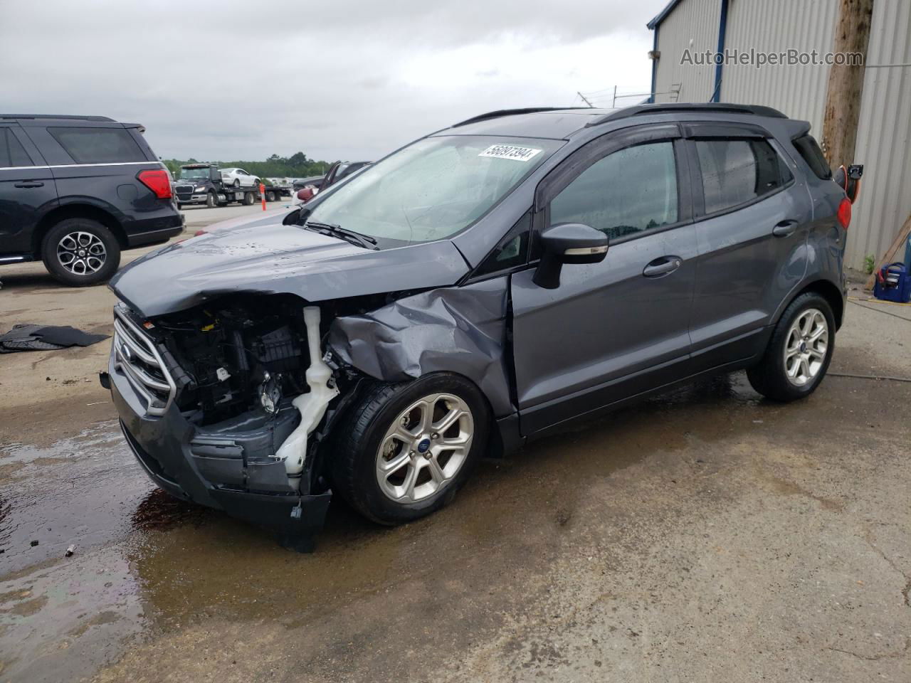 2020 Ford Ecosport Se Gray vin: MAJ3S2GE1LC387641