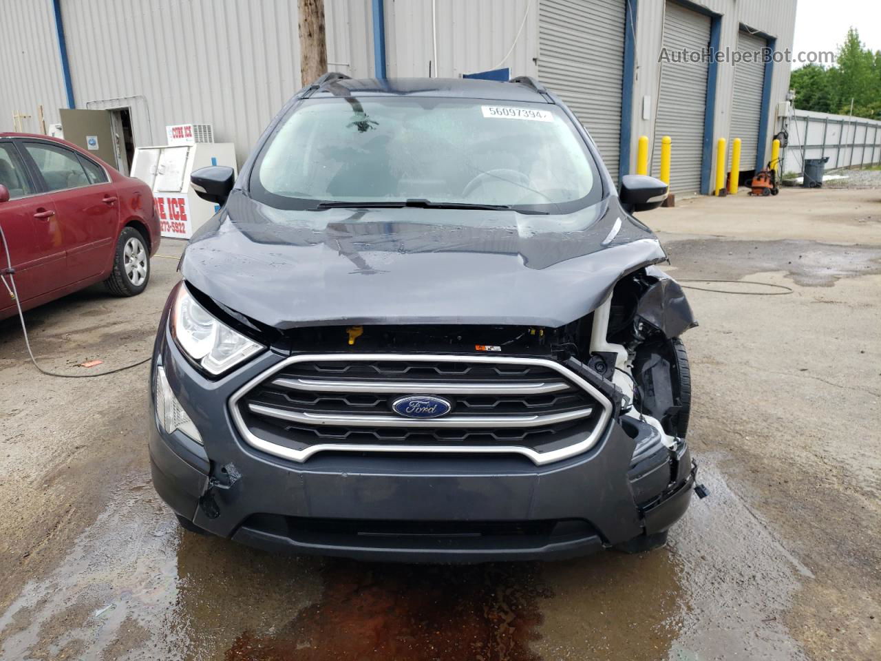 2020 Ford Ecosport Se Gray vin: MAJ3S2GE1LC387641