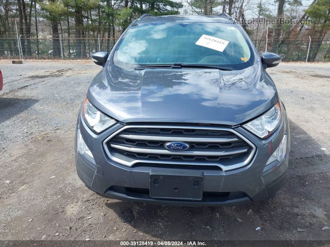 2020 Ford Ecosport Se Gray vin: MAJ3S2GE1LC391432