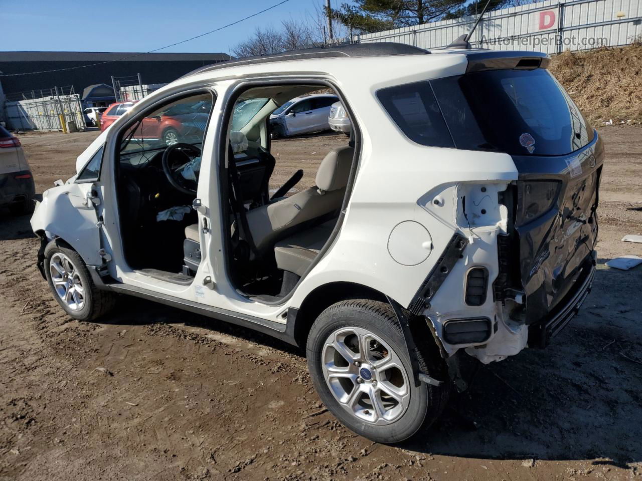 2020 Ford Ecosport Se Gray vin: MAJ3S2GE1LC393200