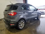 2019 Ford Ecosport Se Gray vin: MAJ3S2GE2KC263330