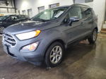 2019 Ford Ecosport Se Gray vin: MAJ3S2GE2KC263330