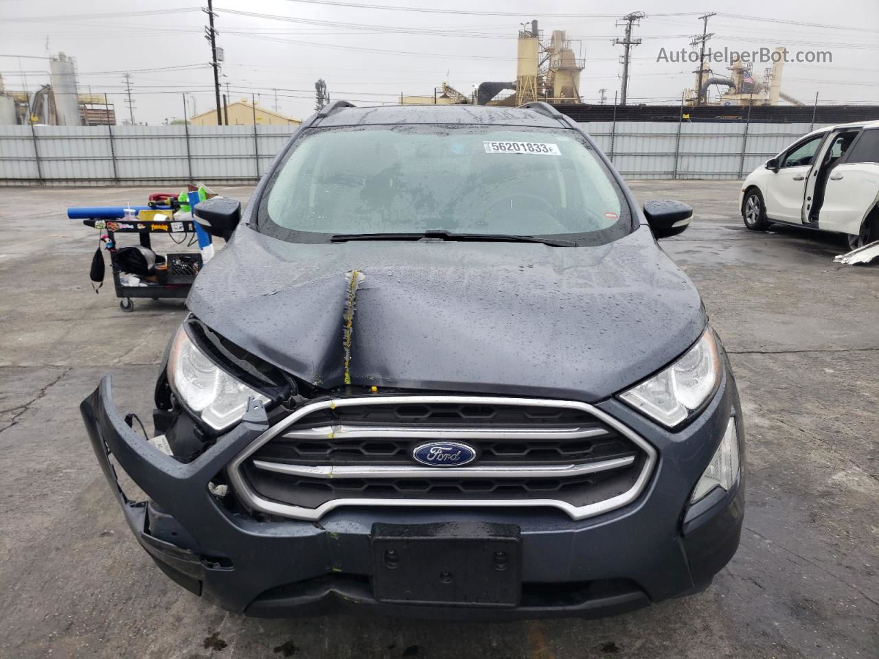 2019 Ford Ecosport Se Gray vin: MAJ3S2GE2KC266549